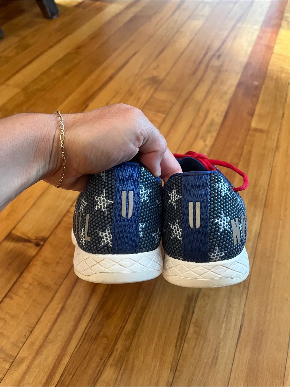 No Bull Women’s 8.5 Flag Trainers Patriotic America Men’s 7 - Picture 3 of 5